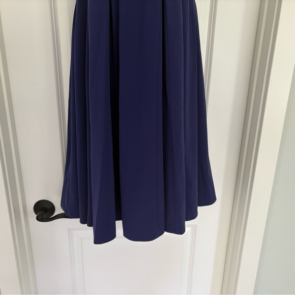 NWOT Halston Heritage Fit & Flare Halter Cocktail Dress size 4 - Picture 5 of 8